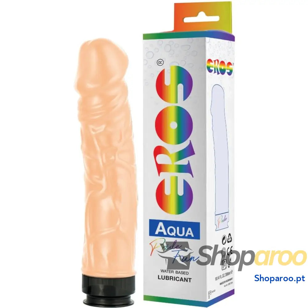 PRIDE EROS AQUA LGBT DILDO E LUBRIFICANTE À BASE DE ÁGUA