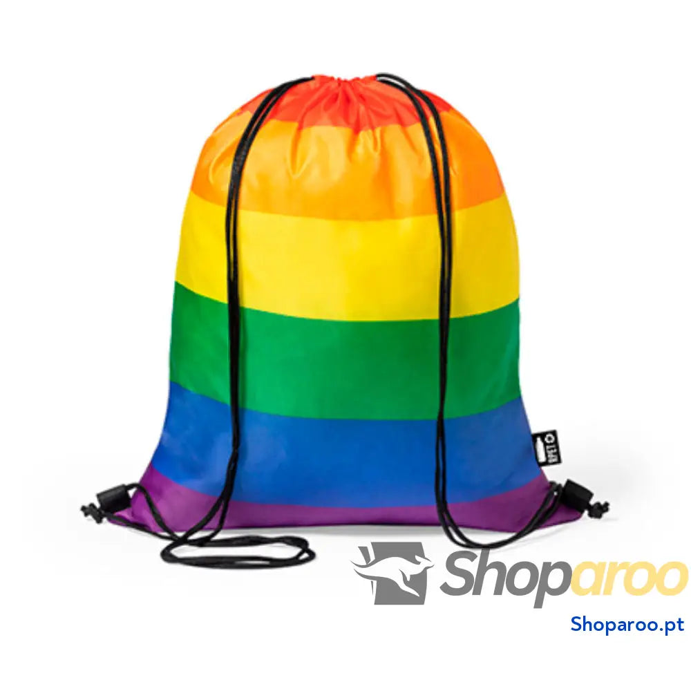 PRIDE - MOCHILA COM BANDEIRA DO ARCO-ÍRIS