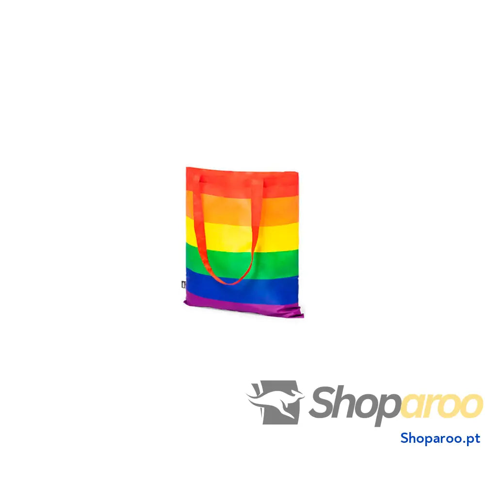 PRIDE SACOLA TOTE COM BANDEIRA DE ARCO ÍRIS