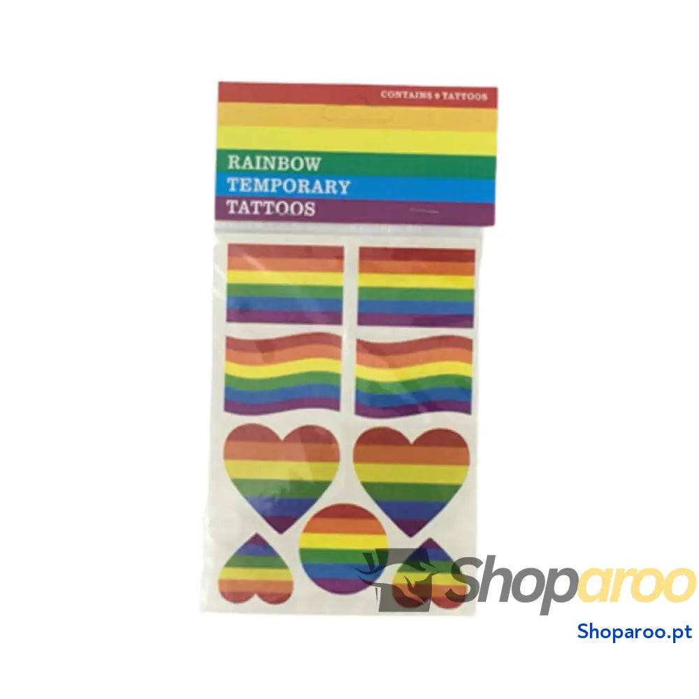 PRIDE TATUAGENS DE BANDEIRA LGBT