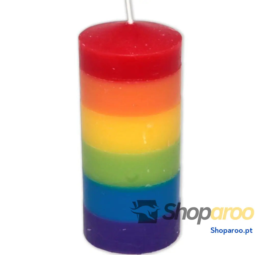 PRIDE VELA GRANDE COM BANDEIRA LGBT