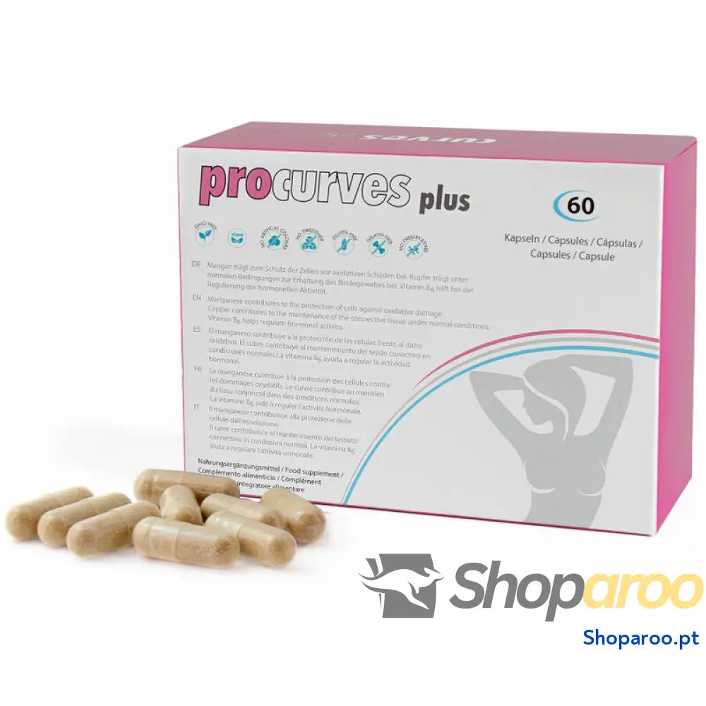 Procurves Plus suplemento natural para aumentar os seios