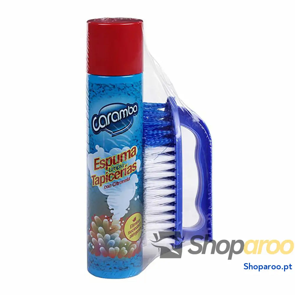 Produto de Limpeza para Estofos Caramba 300 ml Escova de limpeza