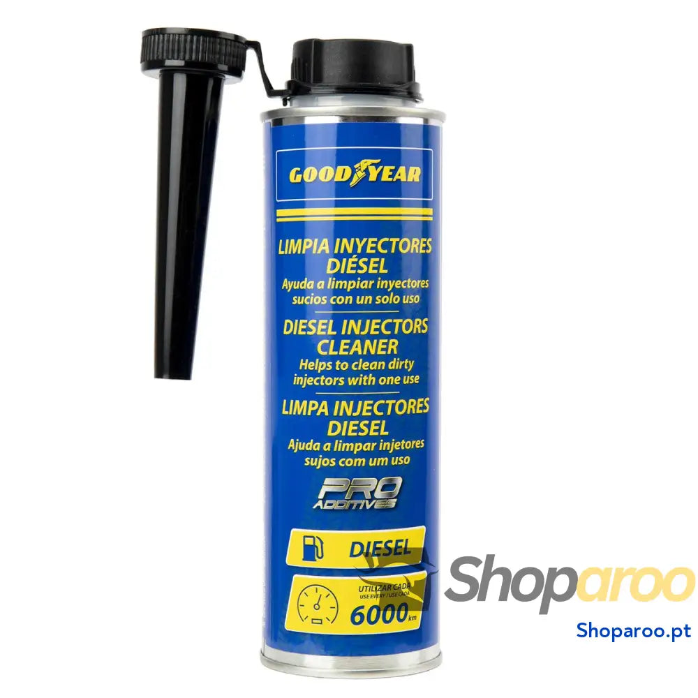 Produto de Limpeza para Injetores Gasóleo Goodyear GODA0004 300 ml Diesel