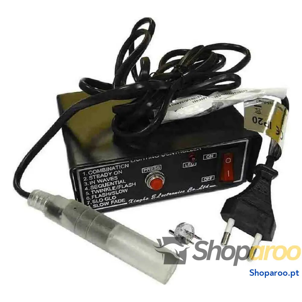 Programador EDM 71908 Flexilux Preto 100 m Multifunção