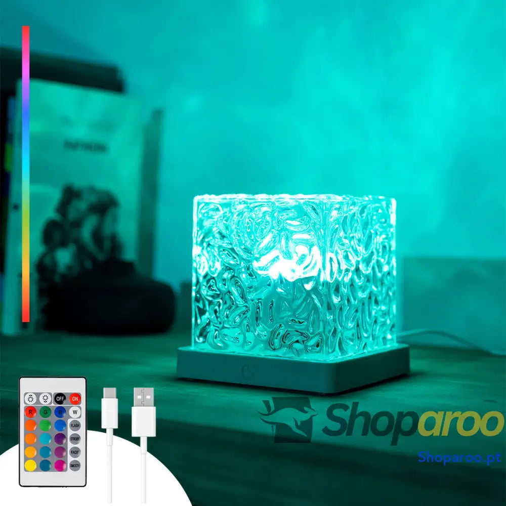 Projetor LED de Auroras Boreais Recarregável Boralamp InnovaGoods