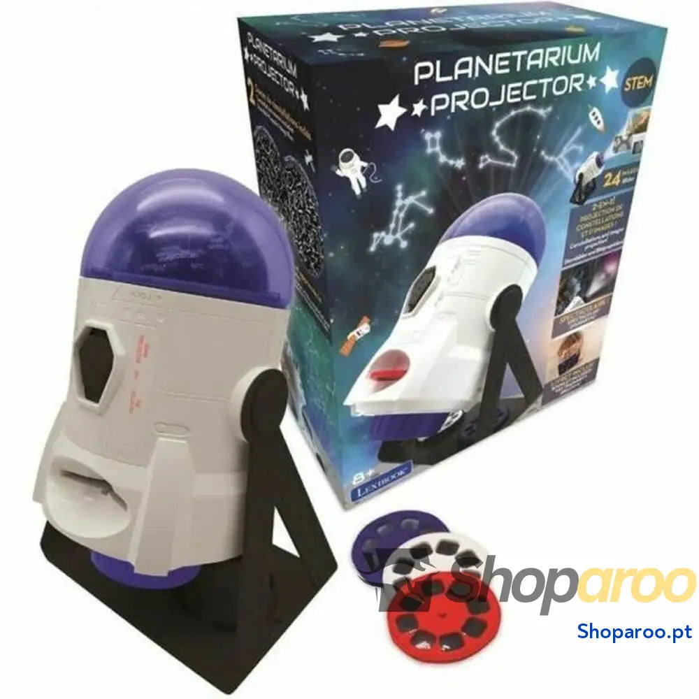 Projetor LED Galaxia Lexibook 360º Planetário