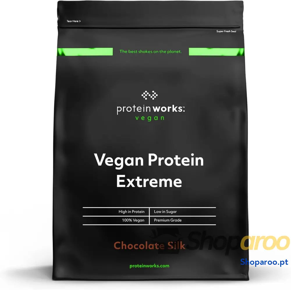 Protein Works Proteína vegana extrema 100% à base de plantas mistura 5 proteínas proteína vegetal em pó 57 liquidados