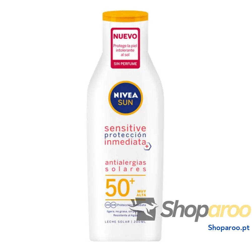 Protetor Anti-Alergias Solares Sensitive Nivea (200 ml) 50+ (200 ml)