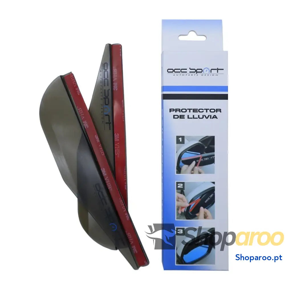 Protetor contra chuva para retrovisor OCC Motorsport OCCDEC020 Fumado Universal 2 Peças