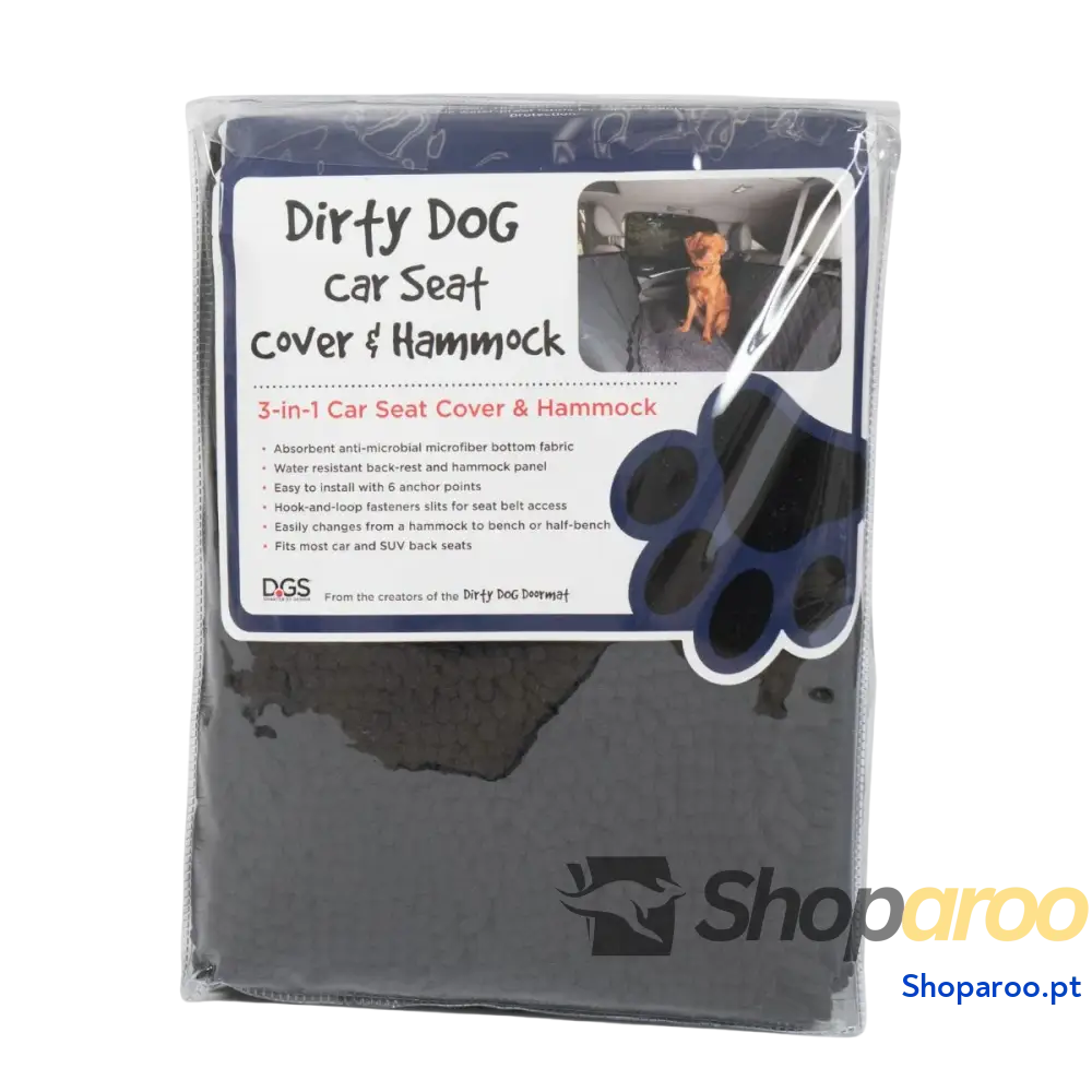 Protetor de assento Dog Gone Smart Preto 137 x 55 cm