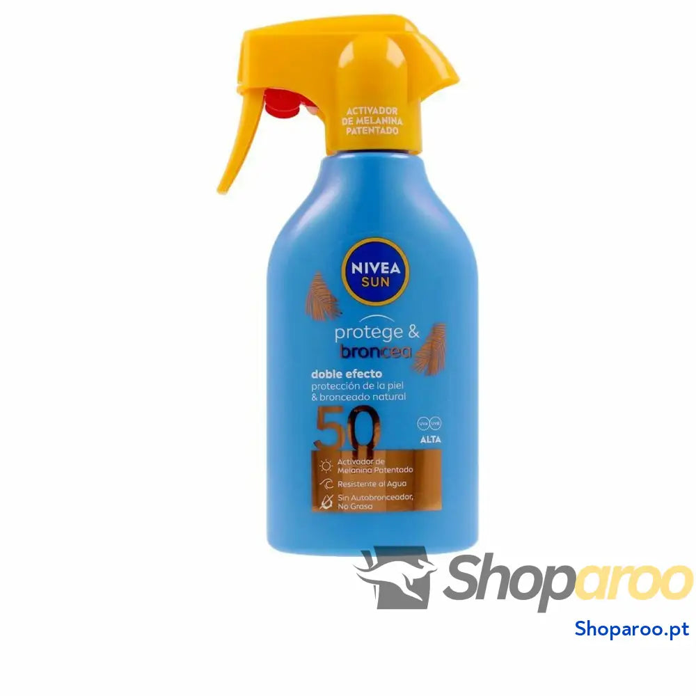 Protetor Solar Corporal em Spray Nivea Sun Protect & Moisture Spf 50 (270 ml)