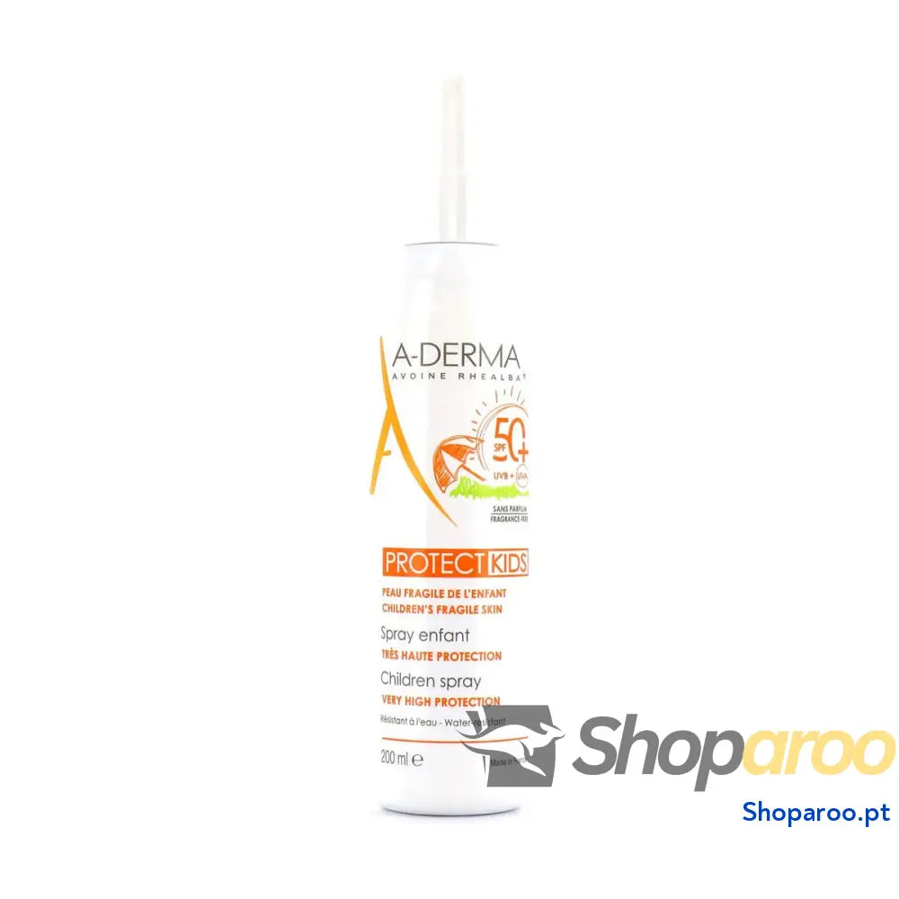 Protetor Solar para Crianças em Spray A-Derma Protect Kids SPF 50+ (200 ml)