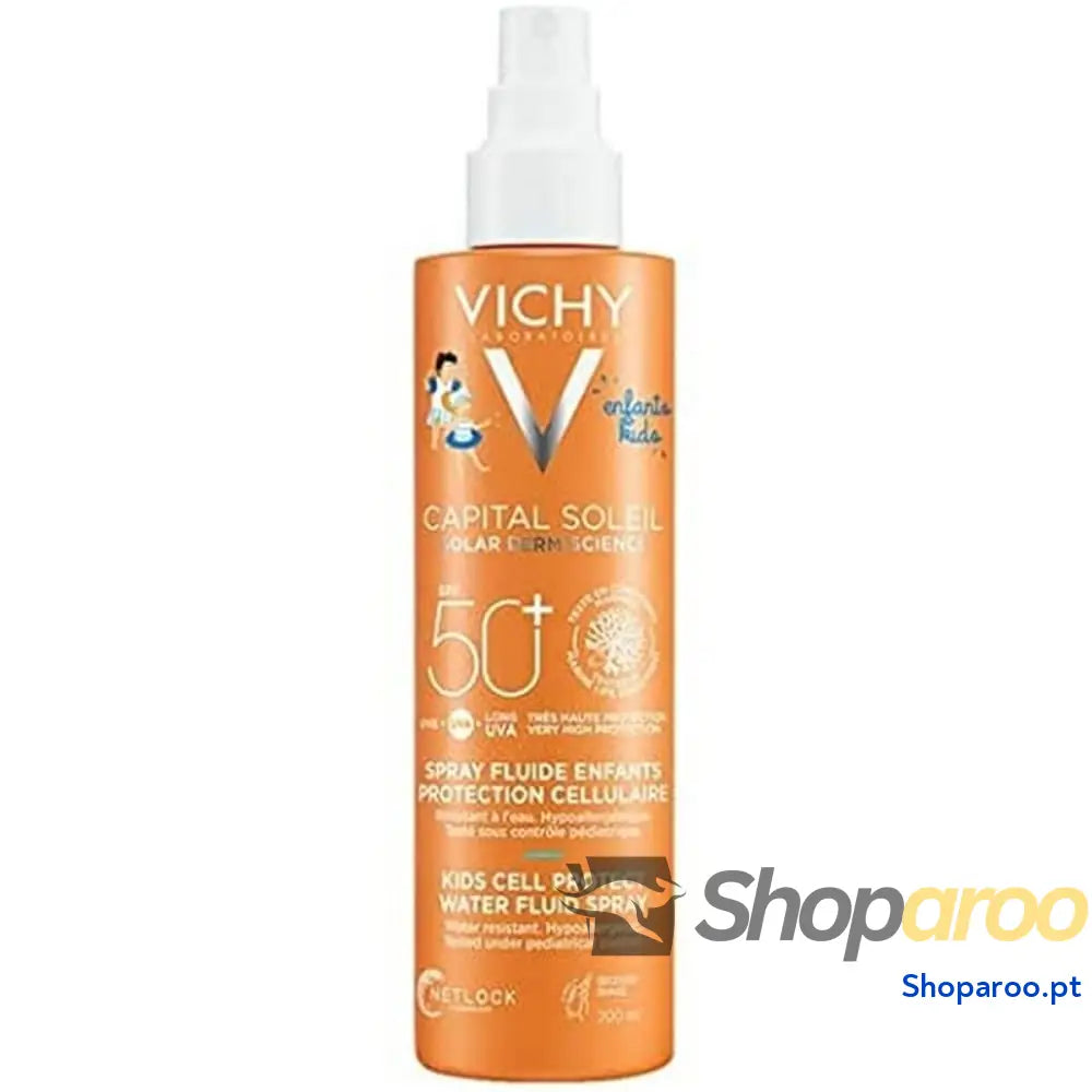 Protetor Solar para Crianças em Spray Vichy Capital Soleil 200 ml SPF 50+