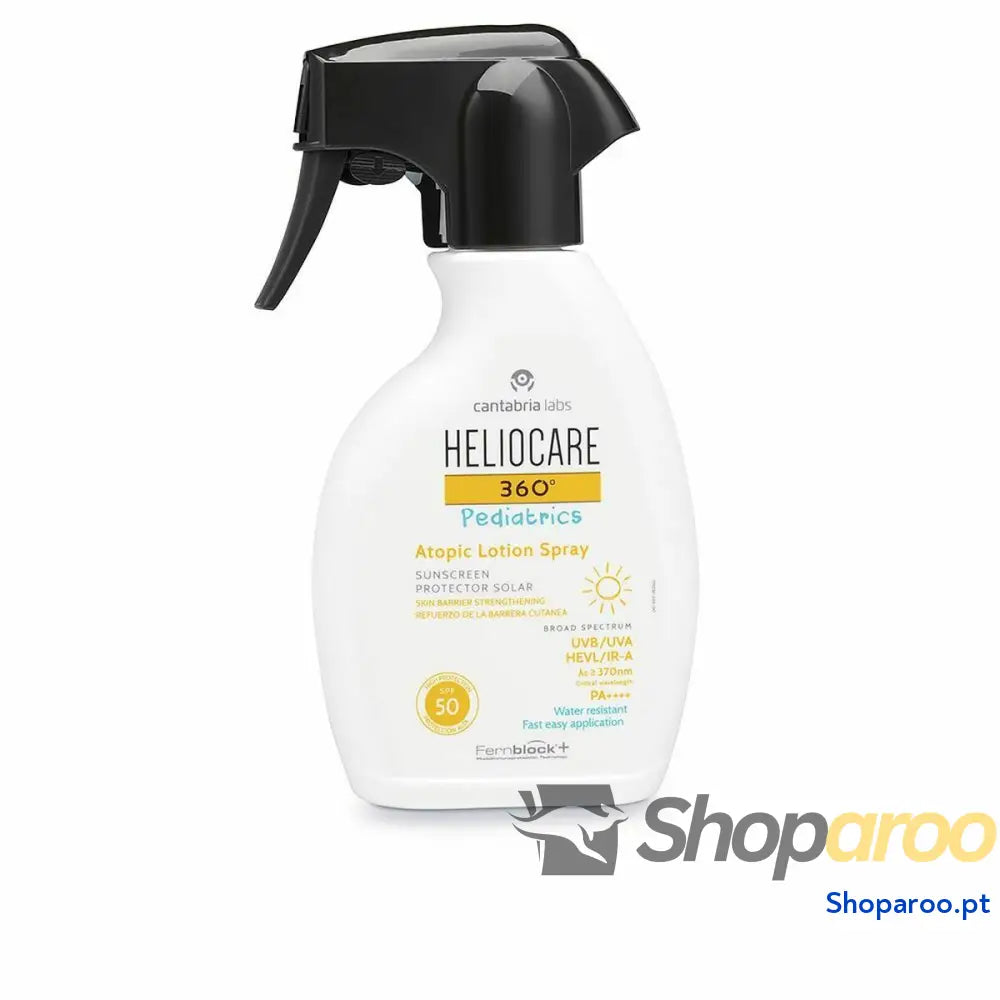 Protetor Solar Para Crianças Heliocare Pediatrics Pele atópica Spf 50 250 ml