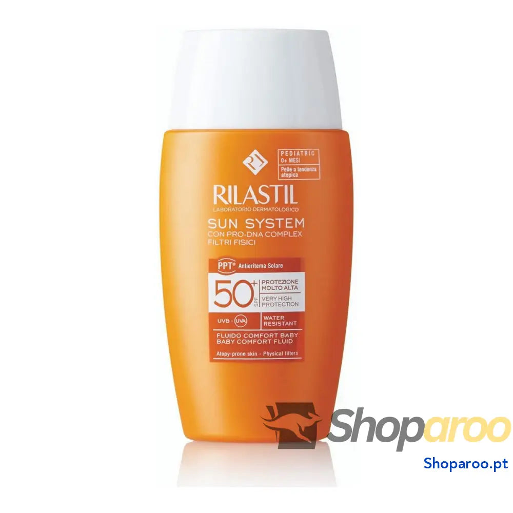 Protetor Solar Para Crianças Rilastil Sun System Baby Bebé SPF 50+ 50 ml