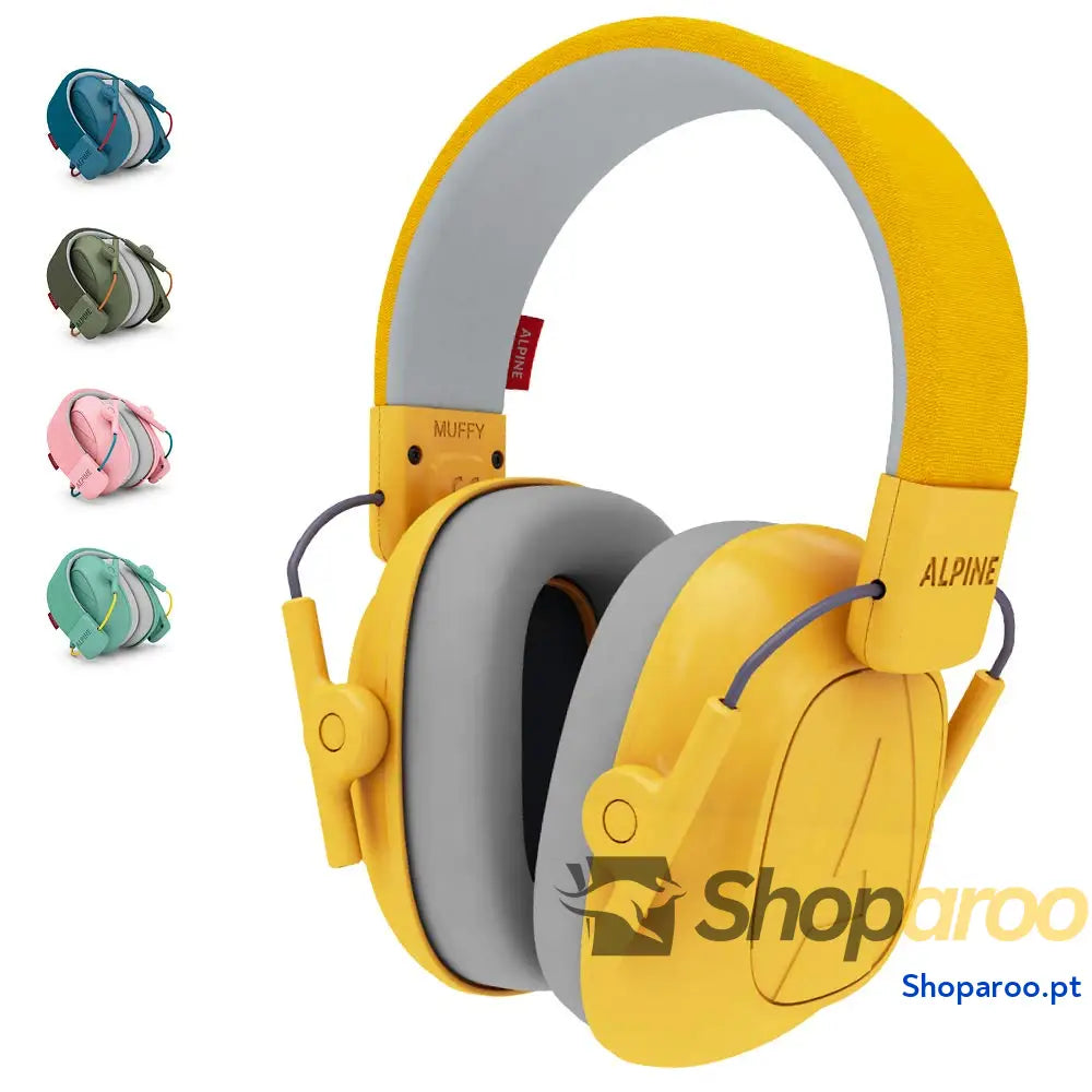 Protetores auriculares para crianças dos 5 aos 16 anos – Capacetes antirruído Proteção auditiva confortável Faixa