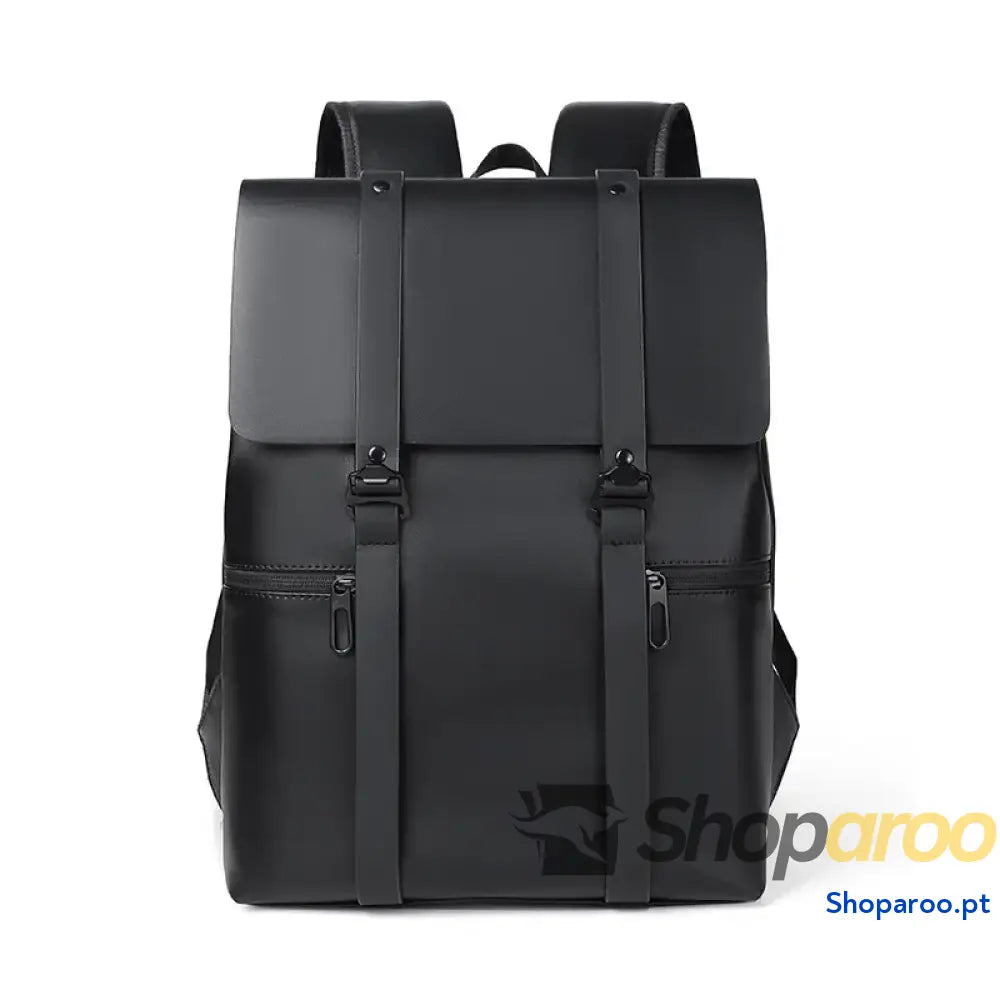 PU Leather Adjustable Strap Backpack Bag