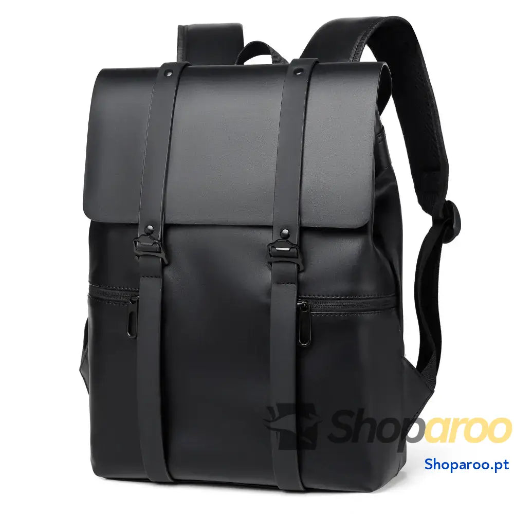 PU Leather Adjustable Strap Backpack Bag