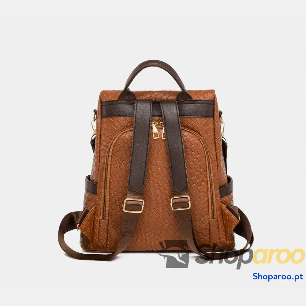 PU Leather Backpack Bag