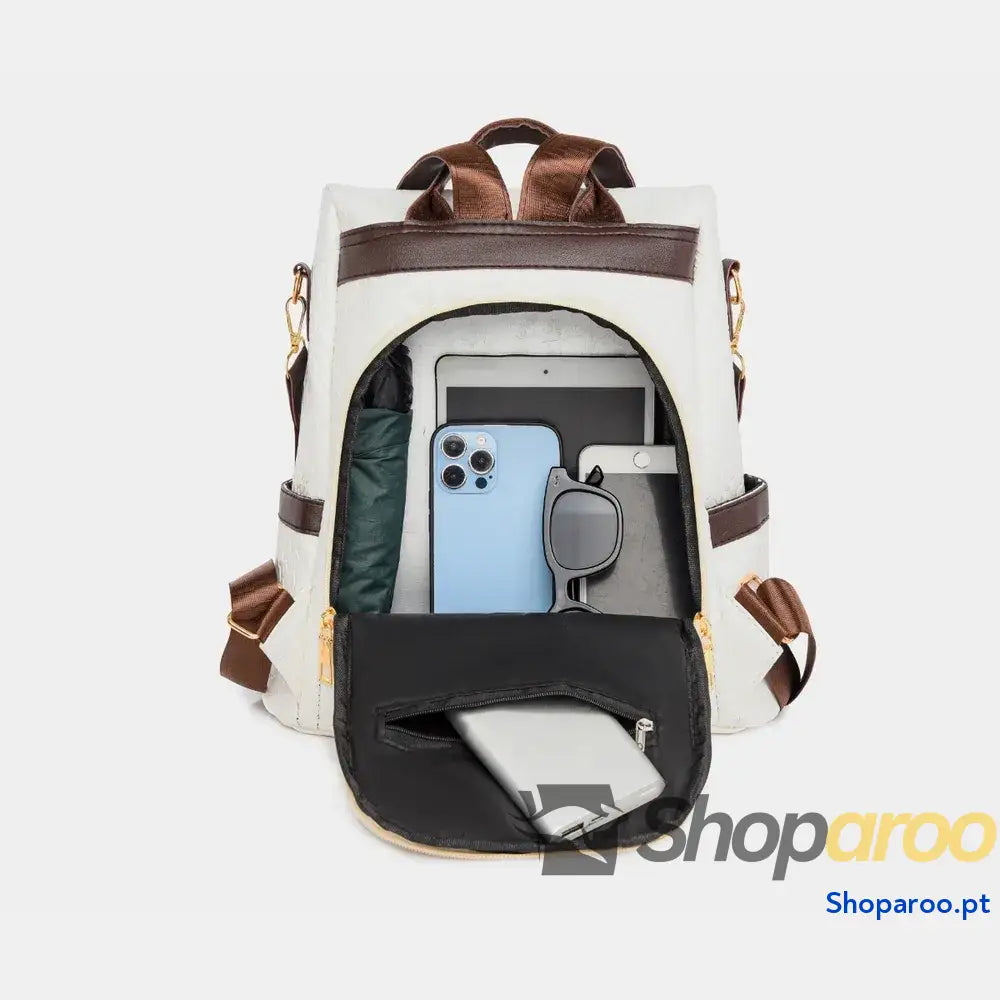 PU Leather Backpack Bag