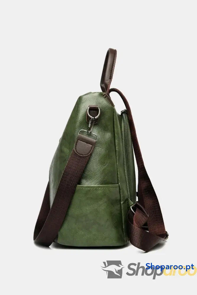 PU Leather Backpack Bag