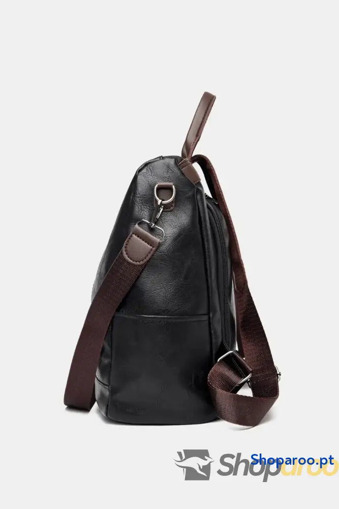 PU Leather Backpack Bag