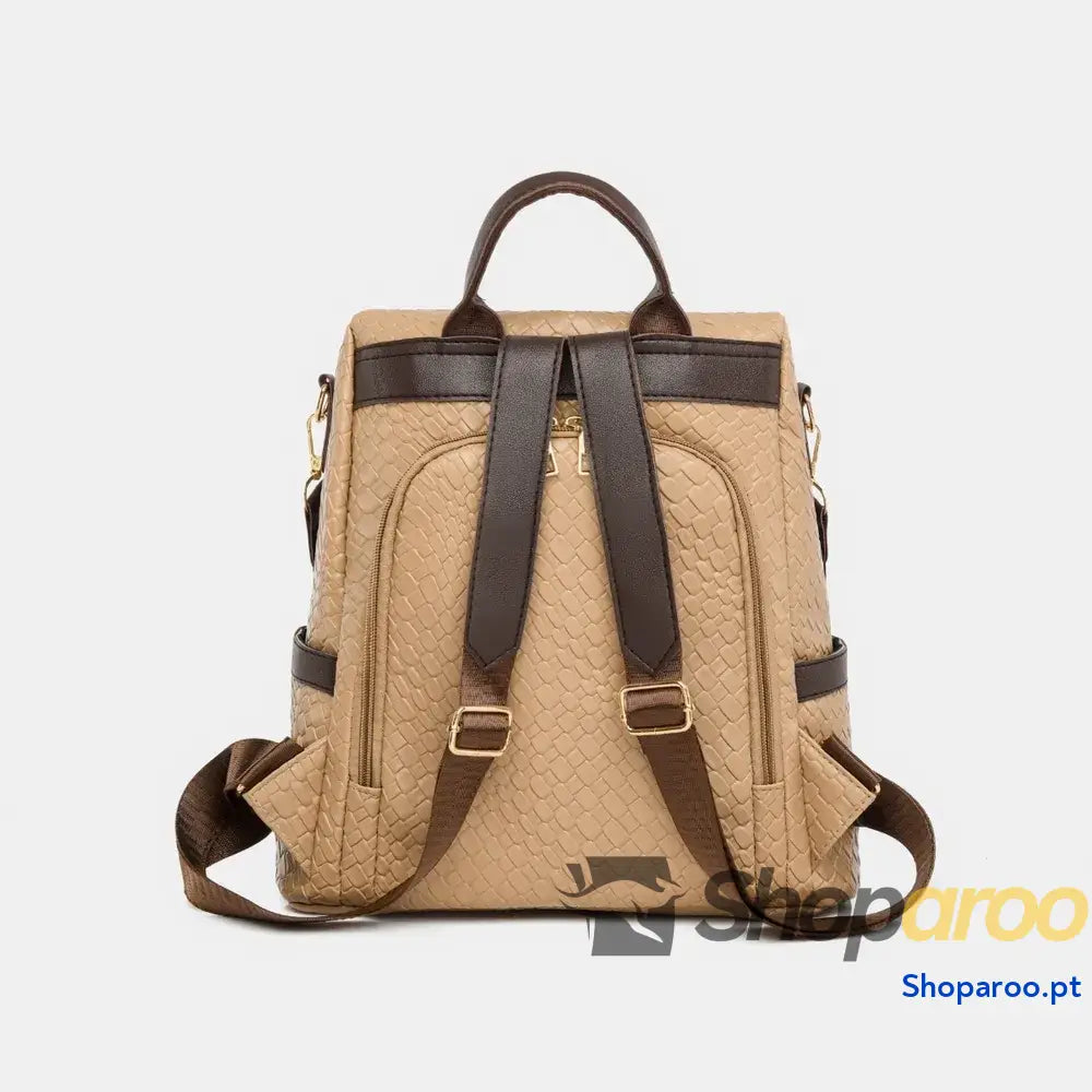 PU Leather Backpack Bag