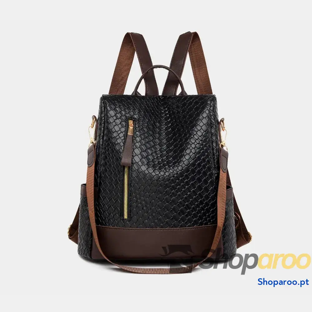 PU Leather Backpack Bag