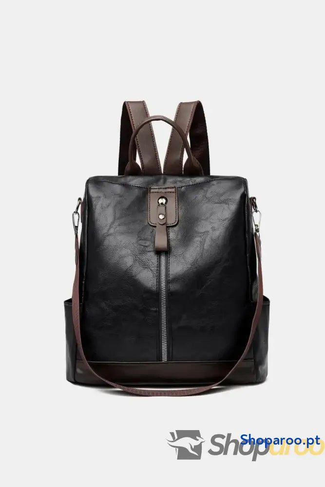 PU Leather Backpack Bag