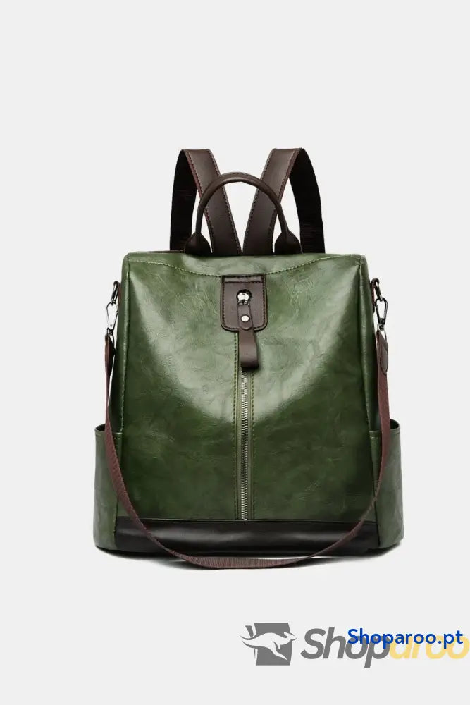 PU Leather Backpack Bag