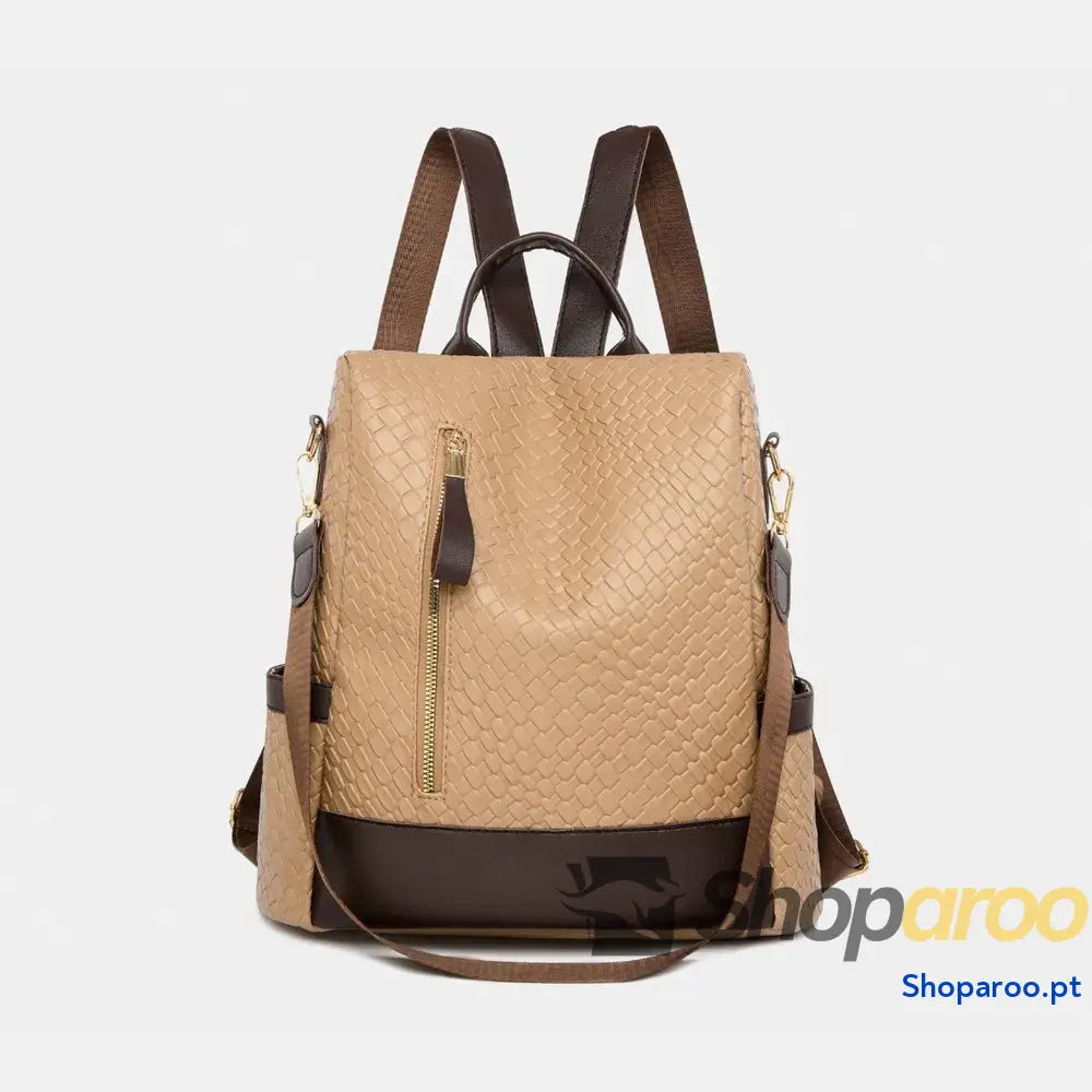 PU Leather Backpack Bag