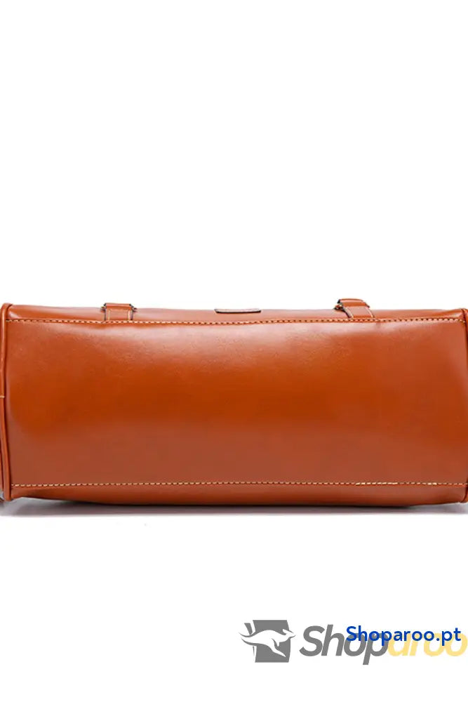PU Leather Handbag with Tassels