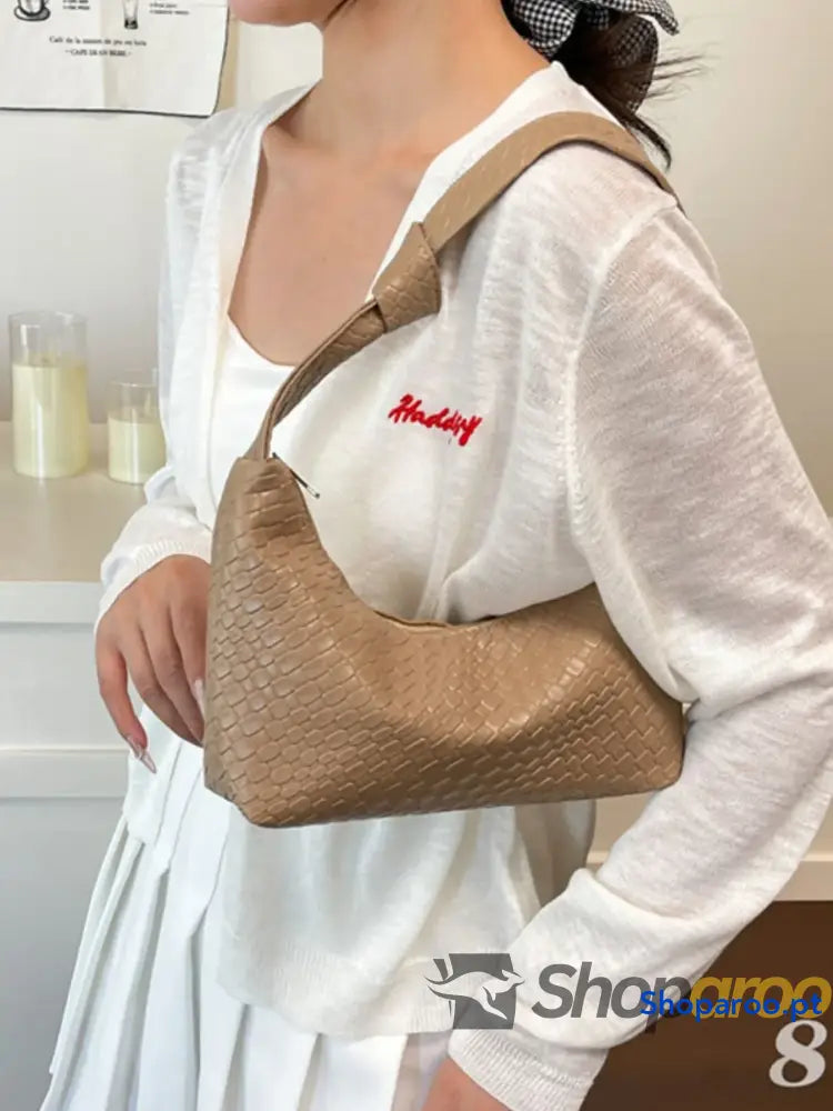 PU Leather Shoulder Bag