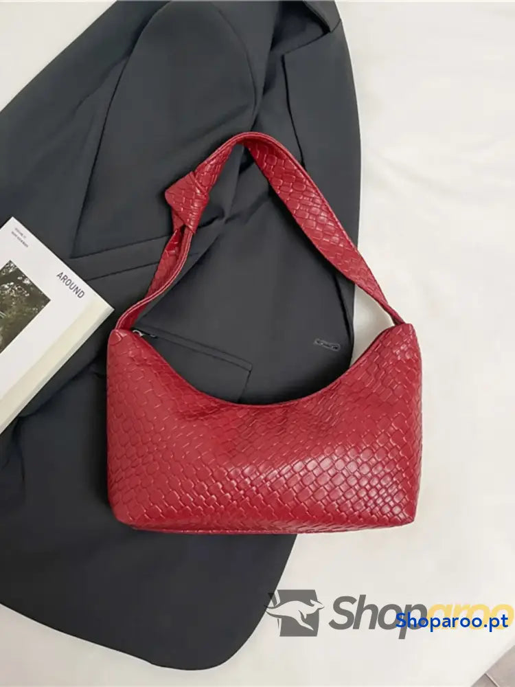 PU Leather Shoulder Bag