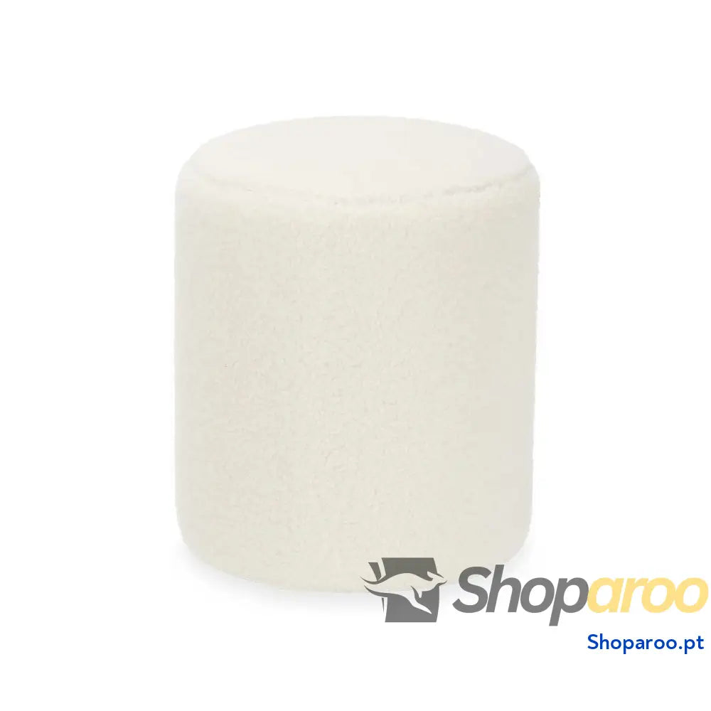 Puff Branco 32 x 36 cm