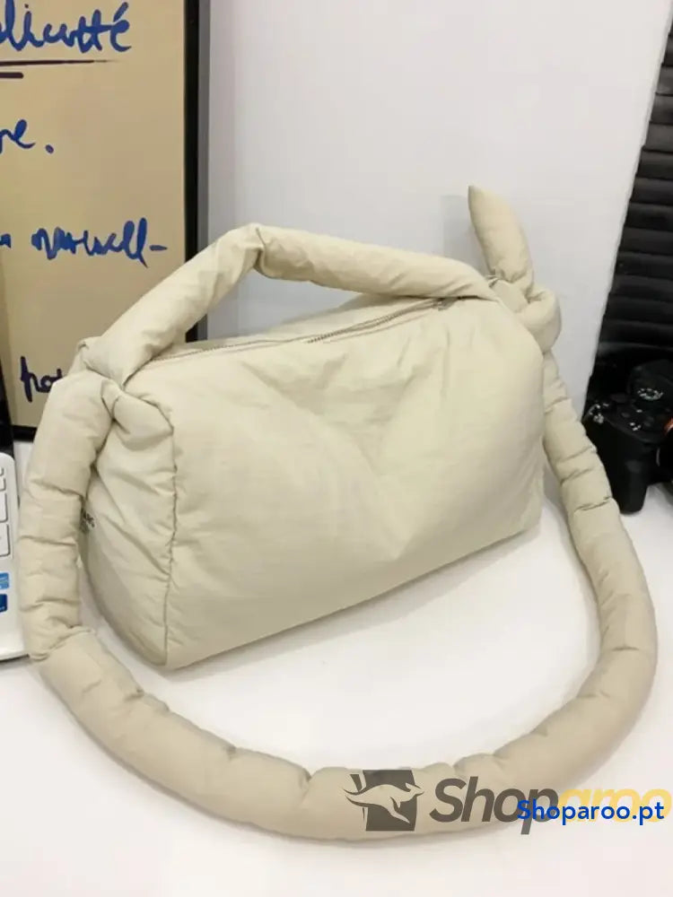 Puffy Nylon Medium Crossbody Bag