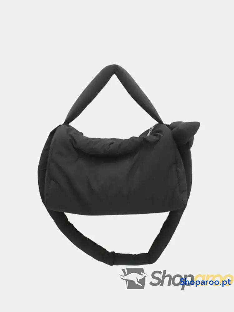 Puffy Nylon Medium Crossbody Bag