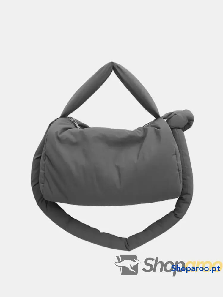 Puffy Nylon Medium Crossbody Bag