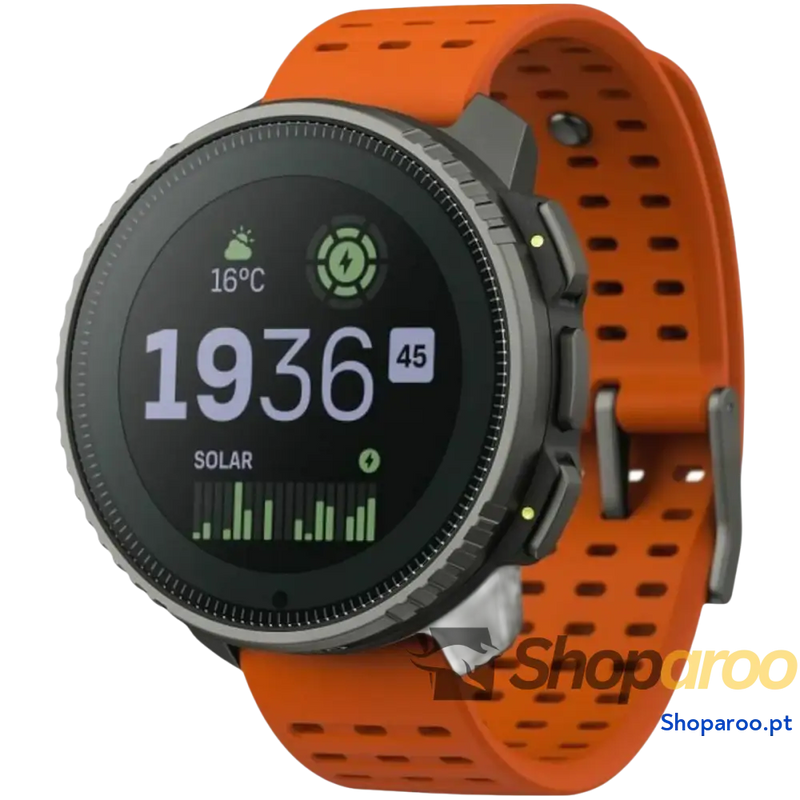 Pulseira de Atividade Suunto SS050861000 Preto Laranja