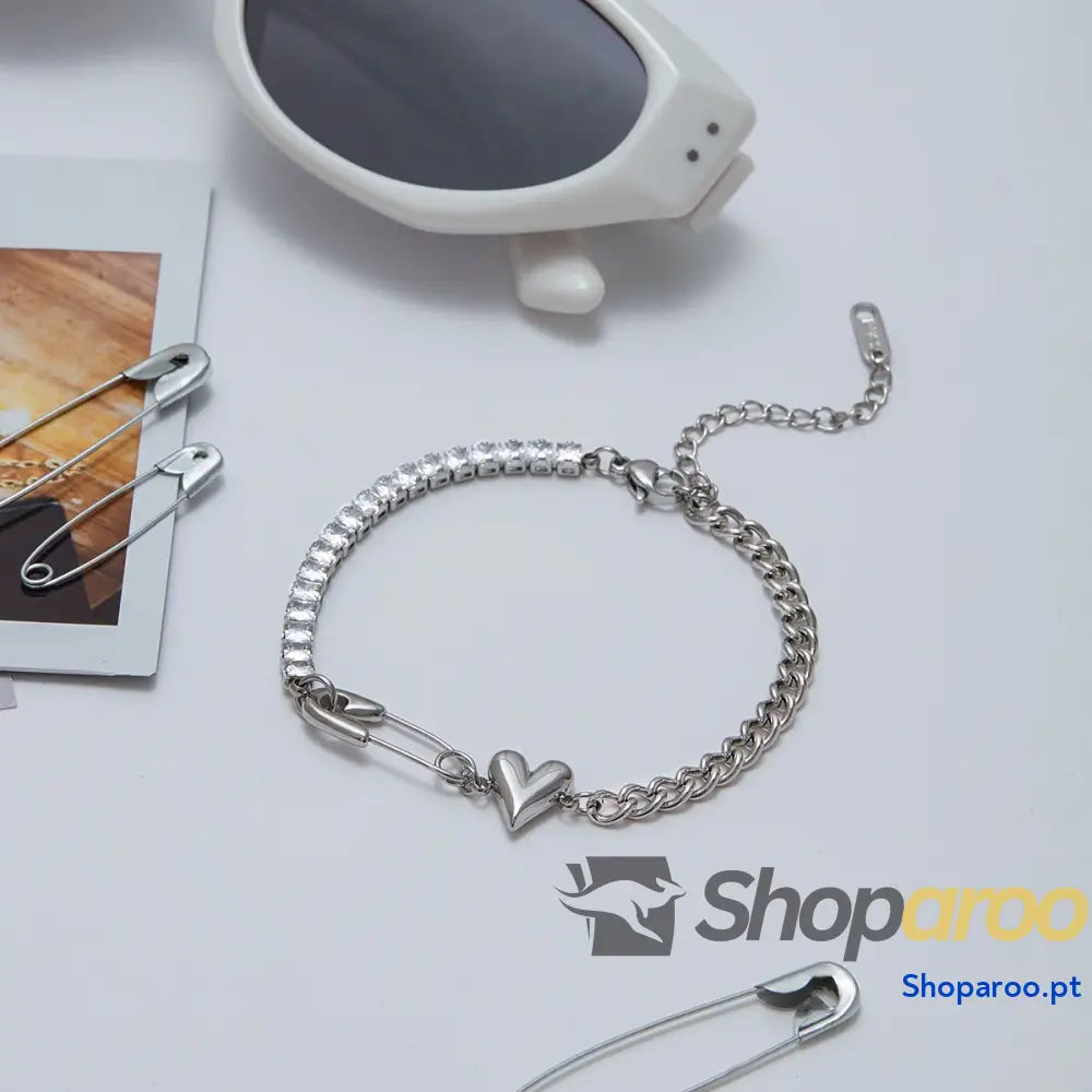 Pulseira de Zircónia Leve e Luxuosa Alta Qualidade