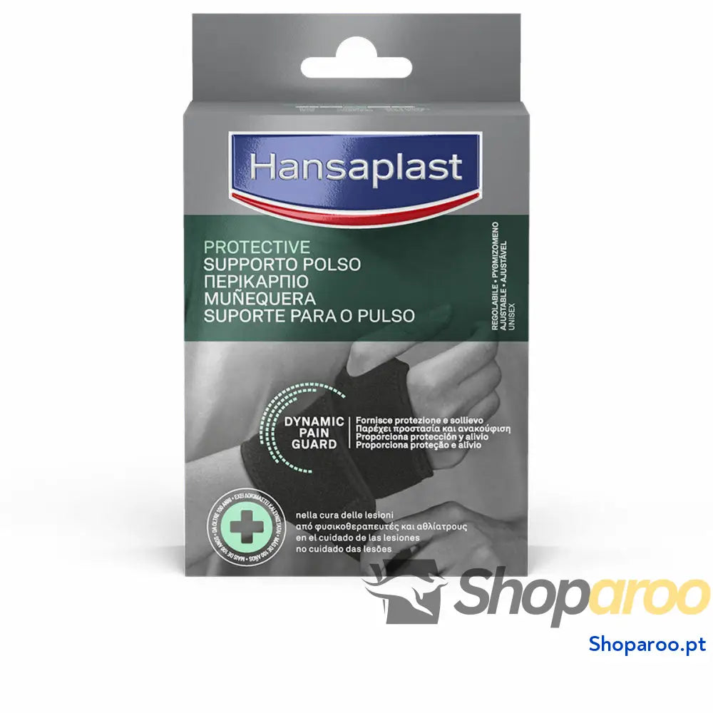 Pulseira Hansaplast Dynamic Pain Guard Preto