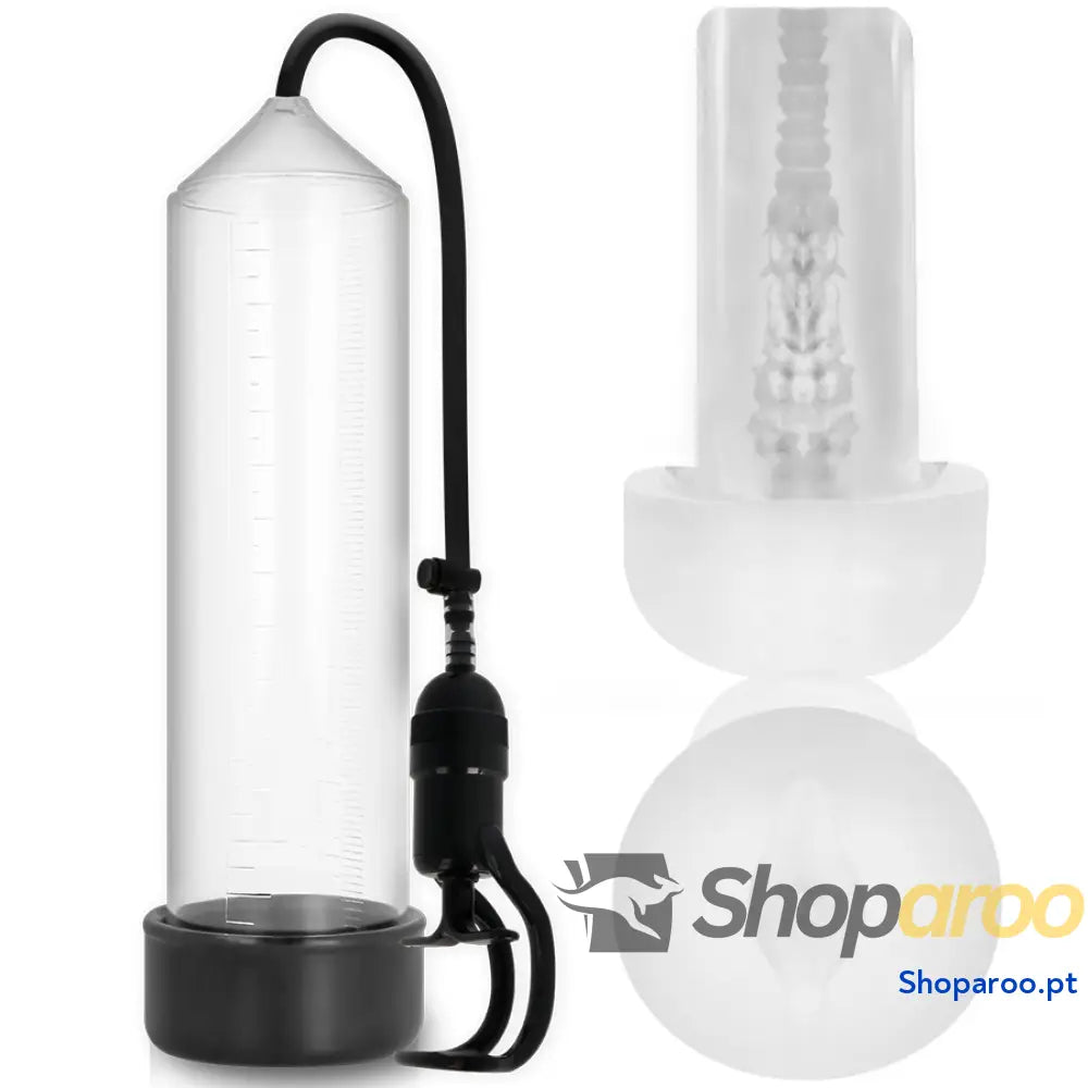 PUMP ADDICTED - RX5 TRANSPARENTE COM MASTURBADOR