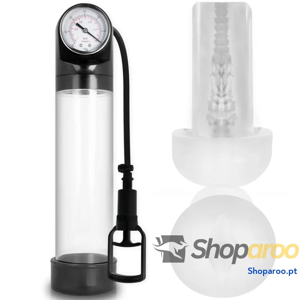 PUMP ADDICTED - RX9 TRANSPARENTE COM MASTURBADOR