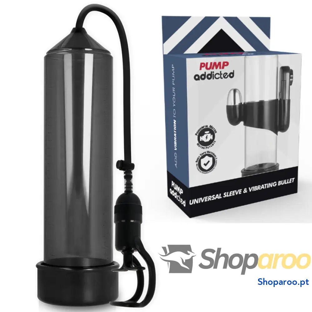PUMP ADDICTED - VIBRADOR PRETO RX5