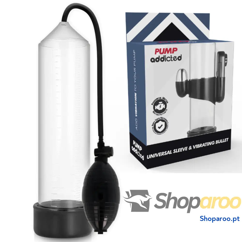 PUMP ADDICTED - VIBRADOR RX3 TRANSPARENTE