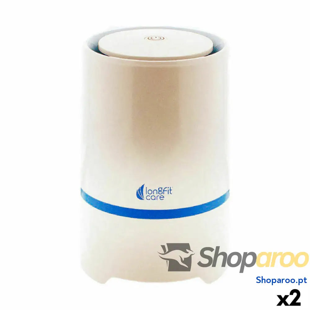 Purificador de Ar LongFit Care Ø 12,5 X 19,4 cM (2 Unidades)