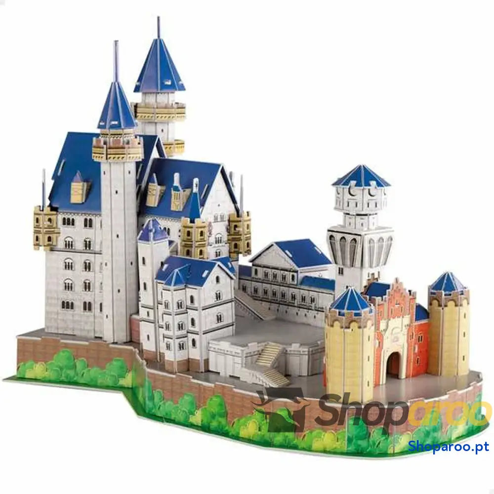 Puzzle 3D Colorbaby New Swan Castle 43,5 x 18,5 33 cm 95 Peças