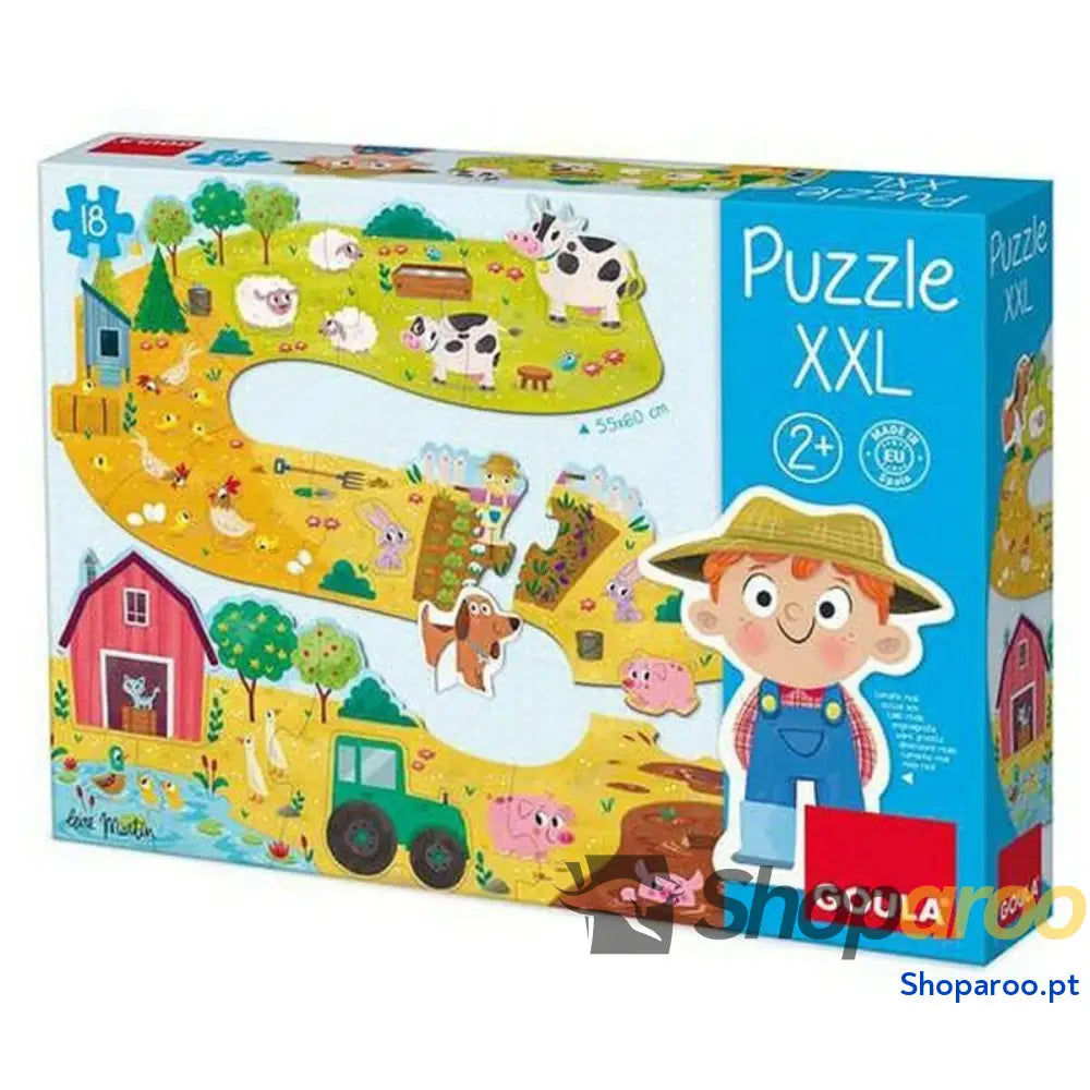 Puzzle Baby Granja XXL Goula 53176 (17 pcs)