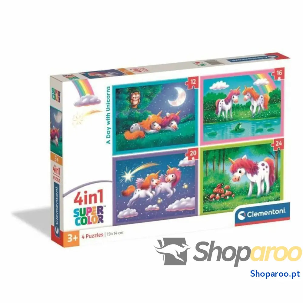 Puzzle Clementoni (4 Unidades)